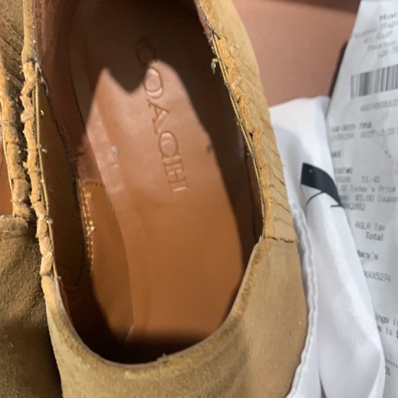 Coach suede booties - Picture 4 of 6